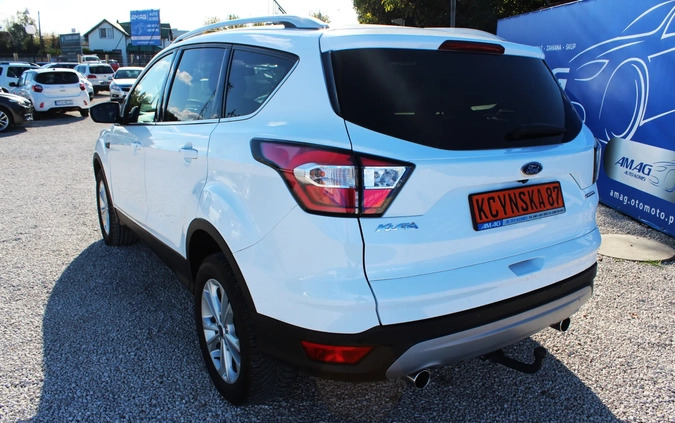 Ford Kuga cena 82900 przebieg: 46600, rok produkcji 2019 z Grudziądz małe 497